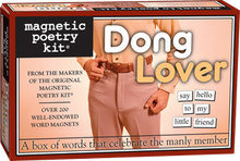 Load image into Gallery viewer, Dong Lover Poet - Magnetic Poetry Kit