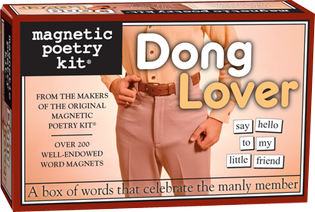 Dong Lover Poet - Magnetic Poetry Kit