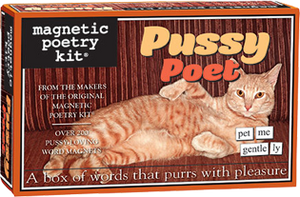 Pussy Poet - Magnetic Poetry Kit