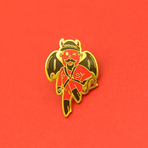 Devil Daddy Enamel Pin