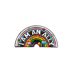 I Am An Ally Enamel Pin