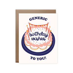 Generic Birthday Card