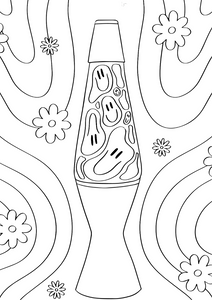 Grief Graphics: A Coloring Book for Adults