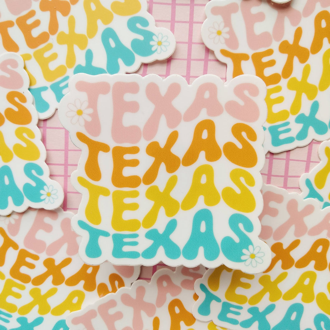 Texas Sticker