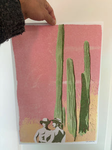 Cactus Cowboys - Art Print