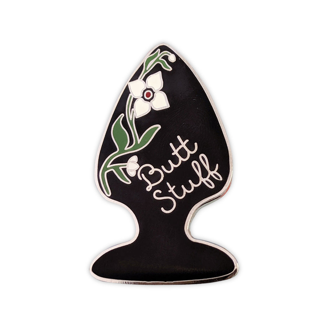 Butt Stuff, Butt Plug Enamel Pin