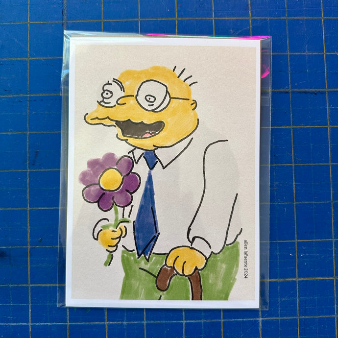 Simpsons - Moleman - Art Print