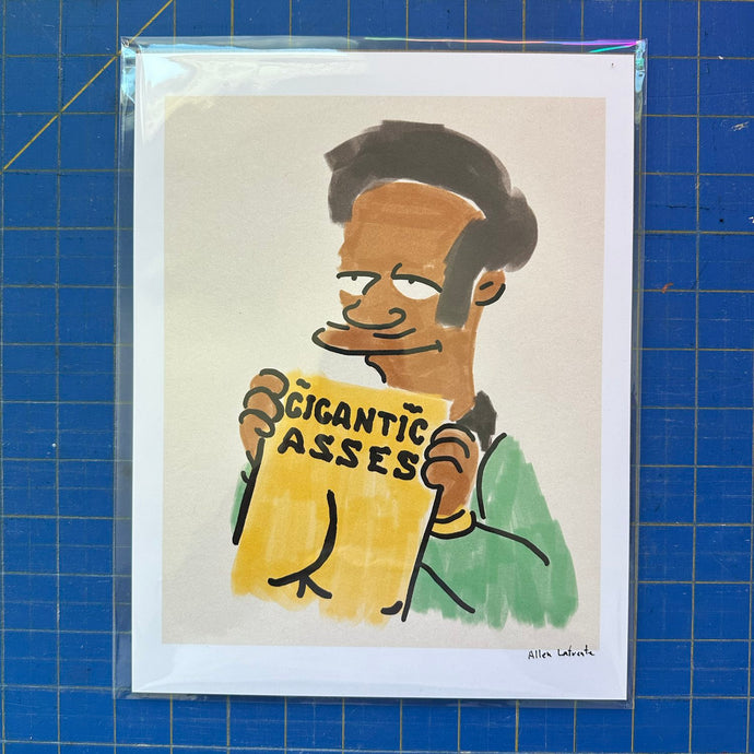 Simpsons - Apu - Art Print