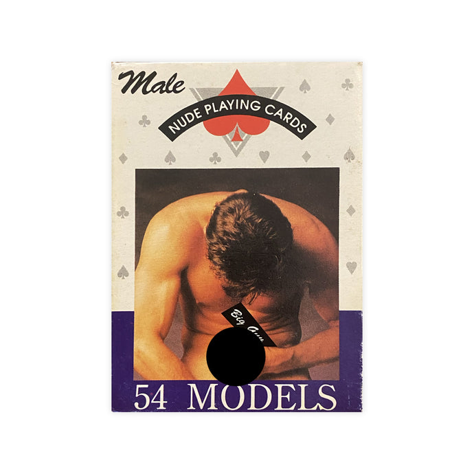 Vintage Male Nude Playing Cards