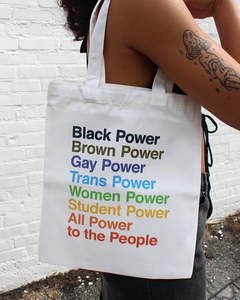 Power To The People Tote Bag