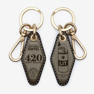 Sky High Hotel Keychain