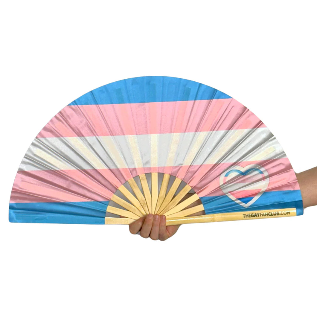 Trans Pride Flag Fan (UV)