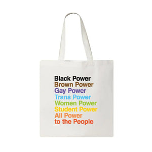 Power To The People Tote Bag