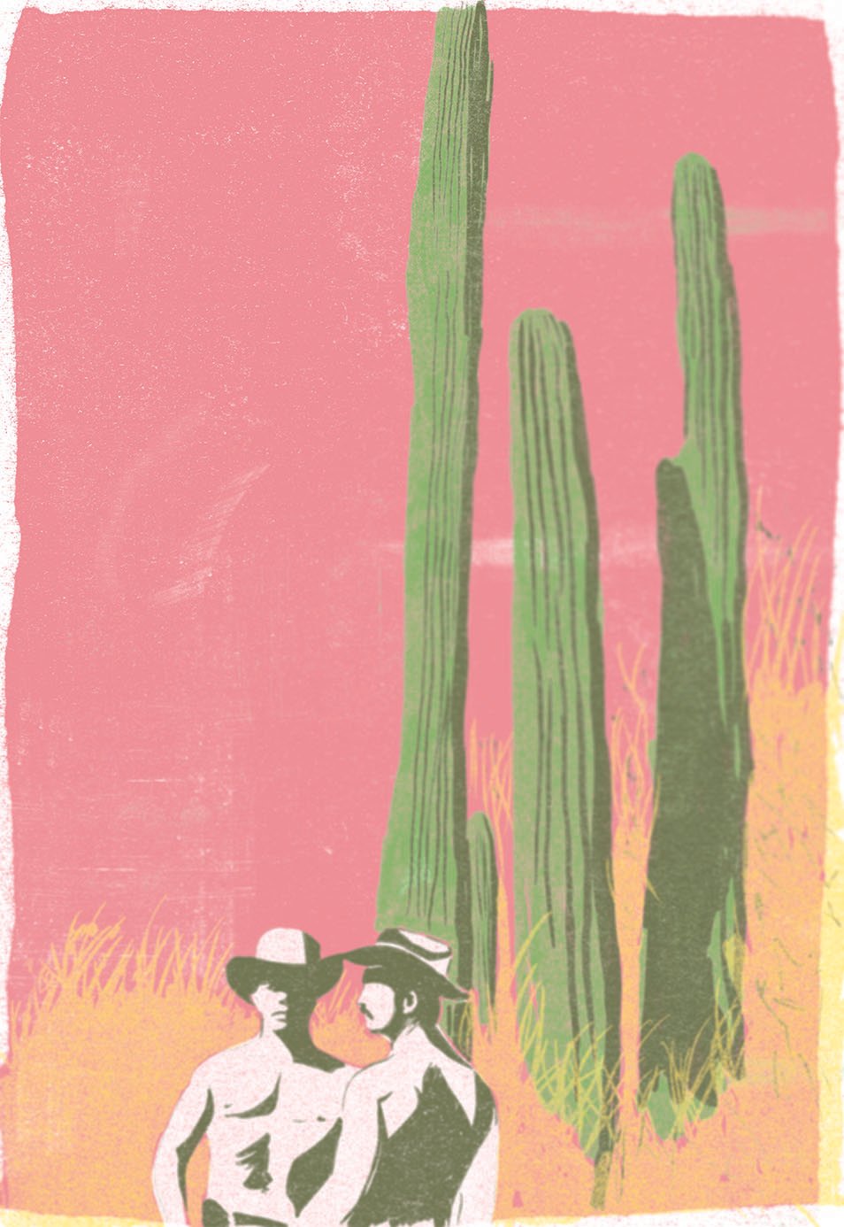 Cactus Cowboys - Art Print