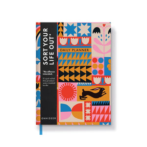 Abstract Patchwork Daily Planner