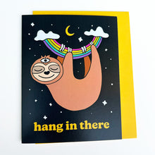 Load image into Gallery viewer, Hang In there Sloth - Greeting Card