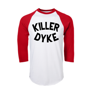 Killer Dyke Raglan Baseball Tee