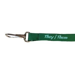 Pronoun Lanyard