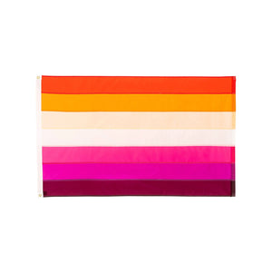 Hand-sewn Lesbian Pride Flag