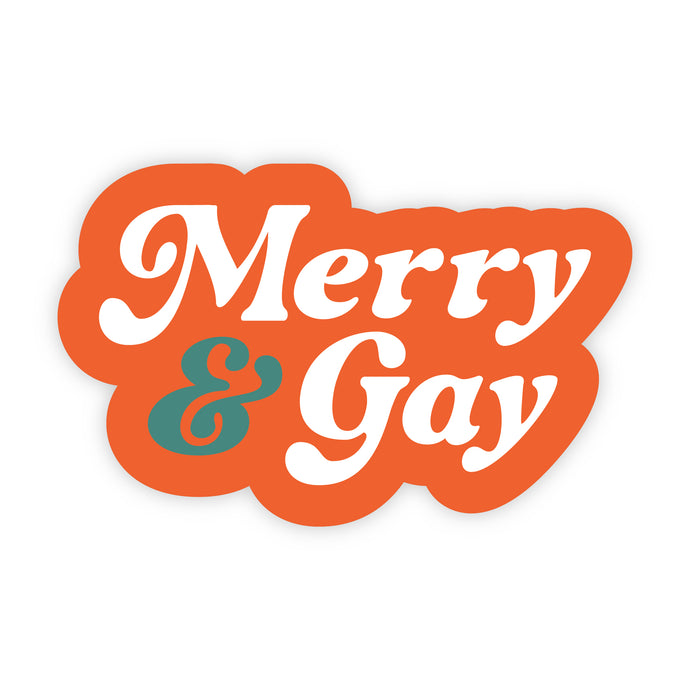 Merry & Gay sticker